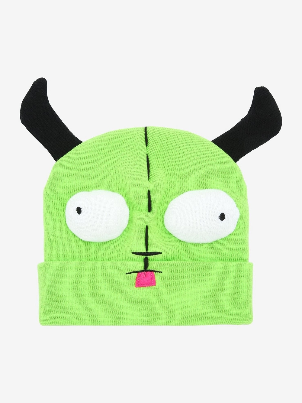 Hot Topic Invader Zim GIR 3D Beanie Hat